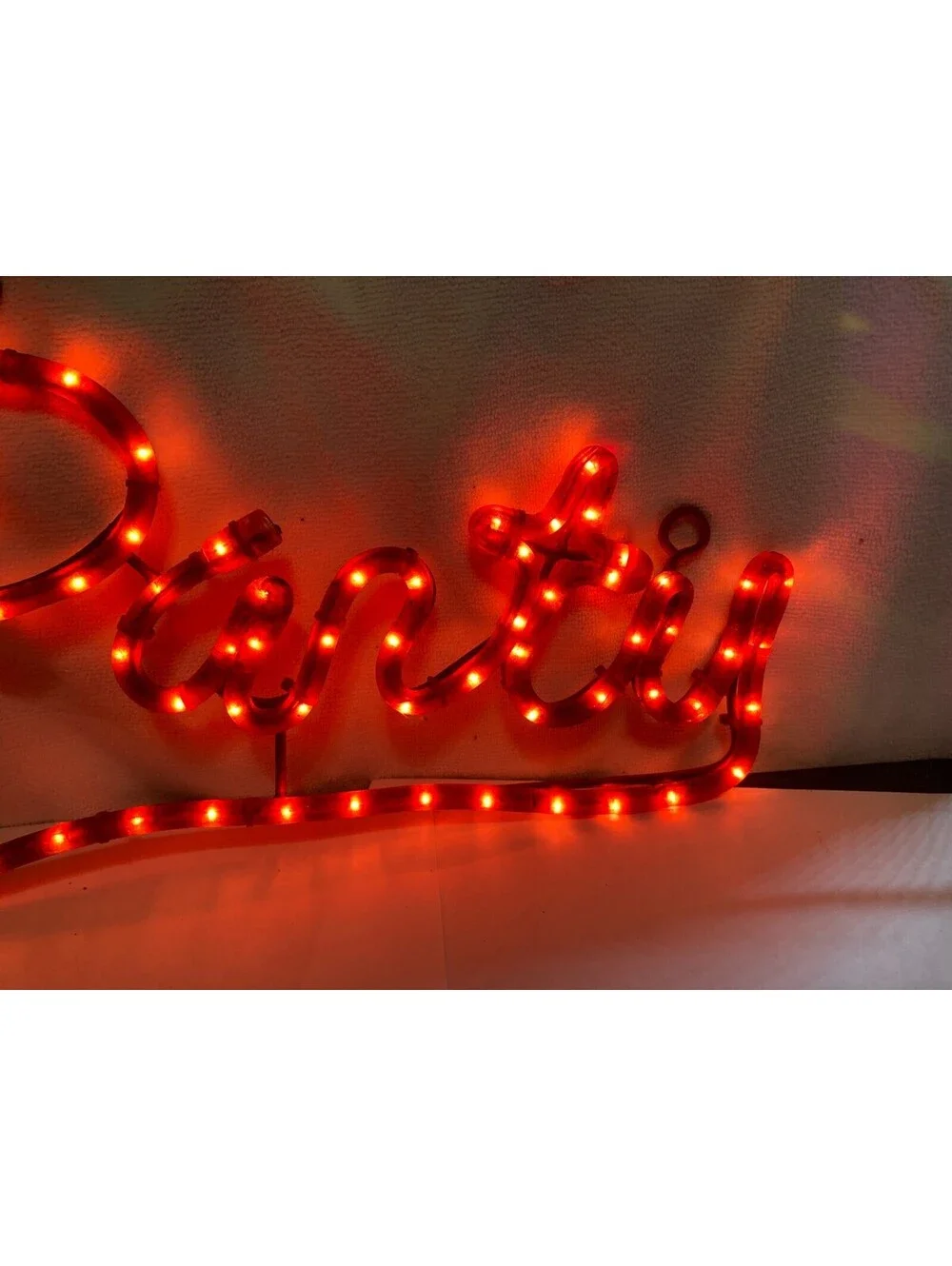 Party LED Neon Look Decorative Wall Light Red Man Cave Birthday 16